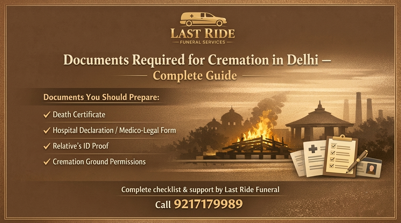 Documents Required for Cremation in Delhi