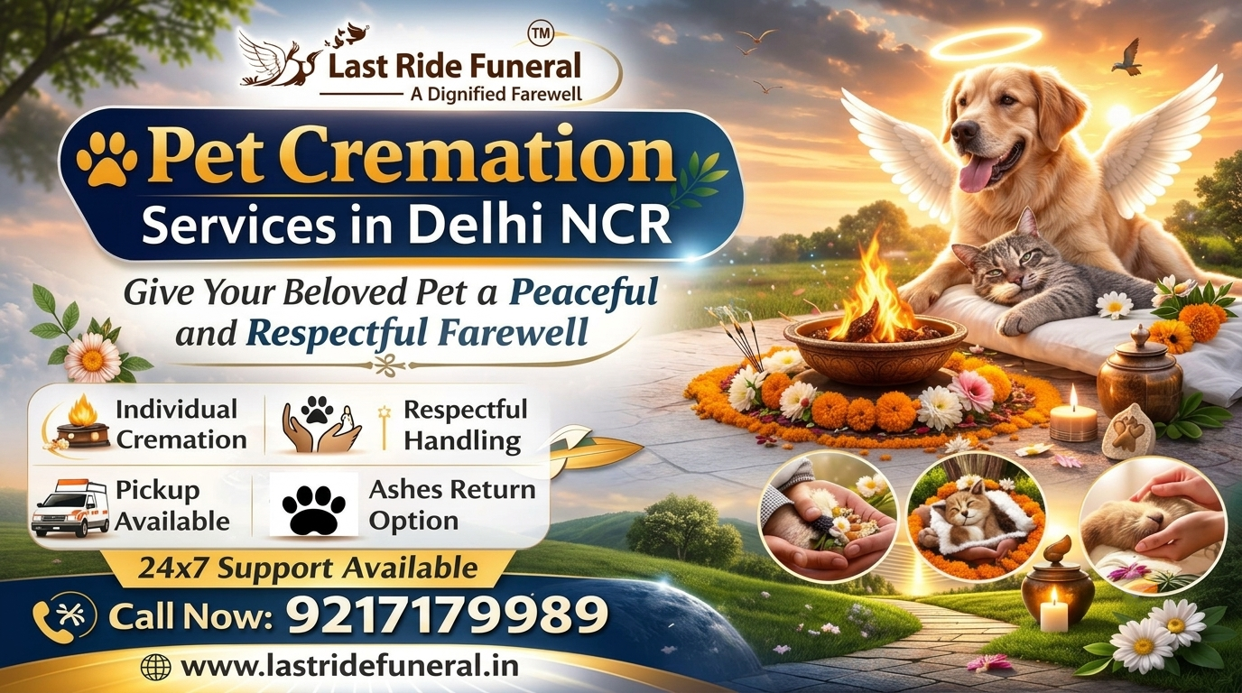 Pet Cremation Services in Delhi NCR