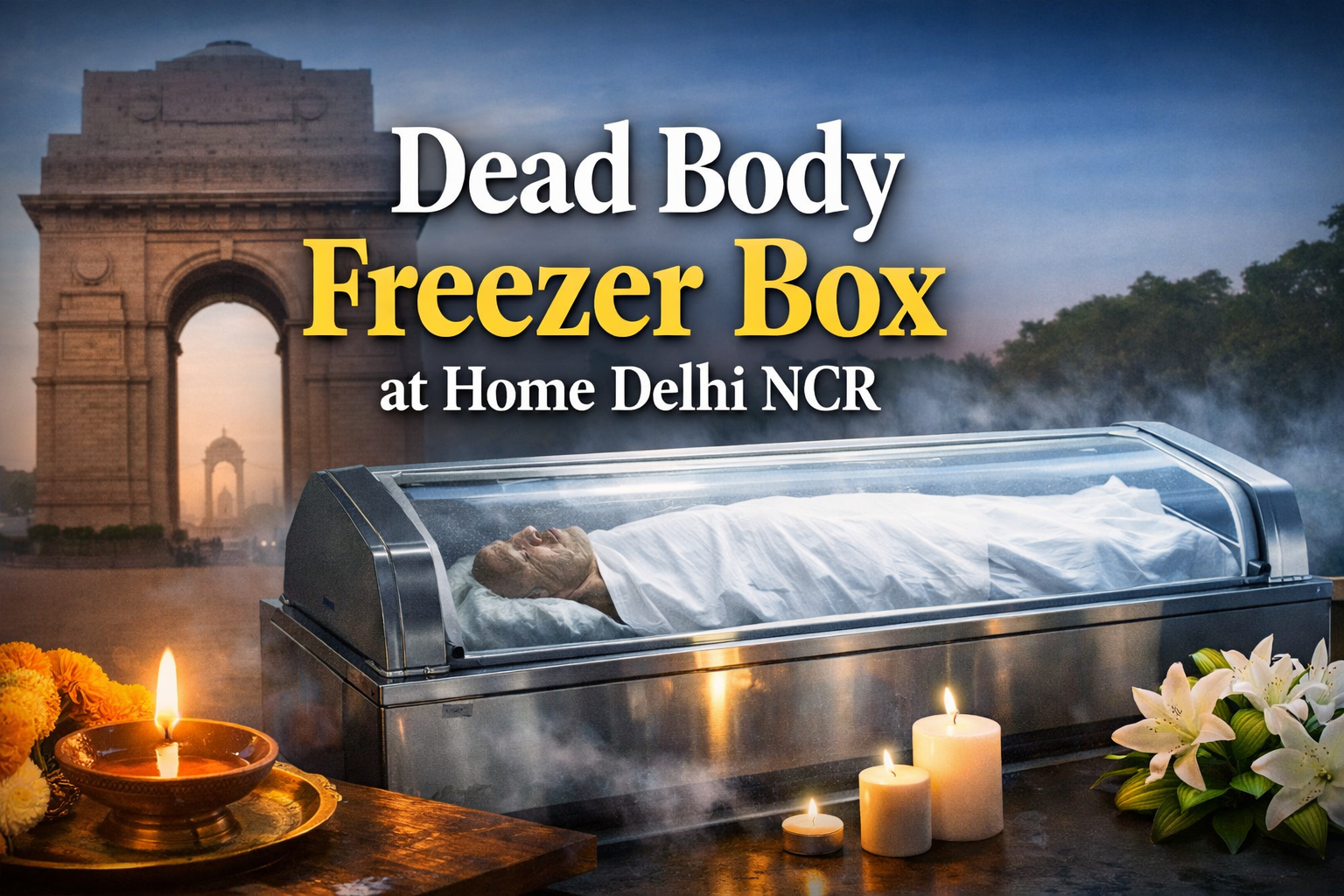 Dead Body Freezer Box at Home Delhi NCR A Complete Guide for Families