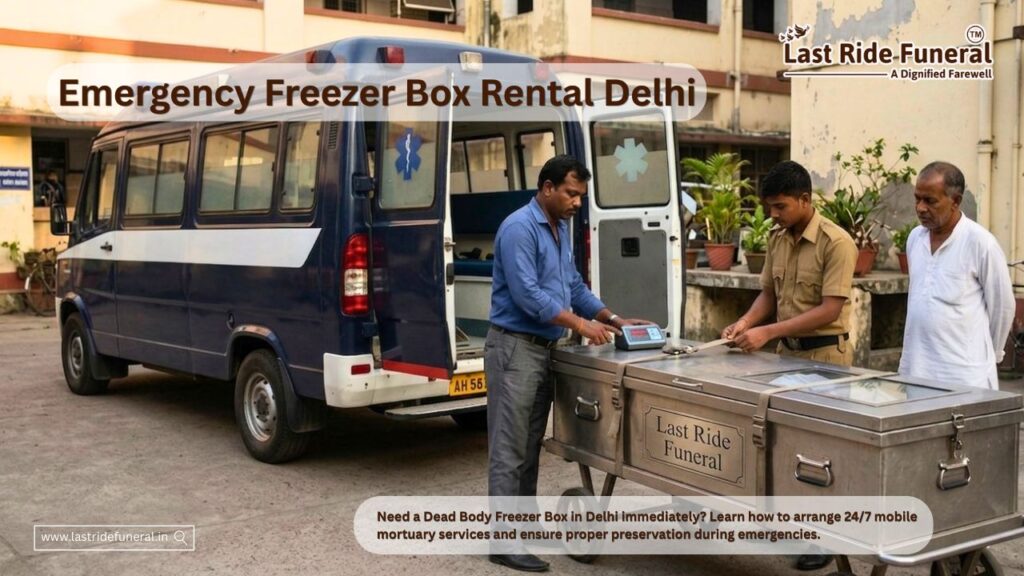 Dead Body Freezer Box in Delhi