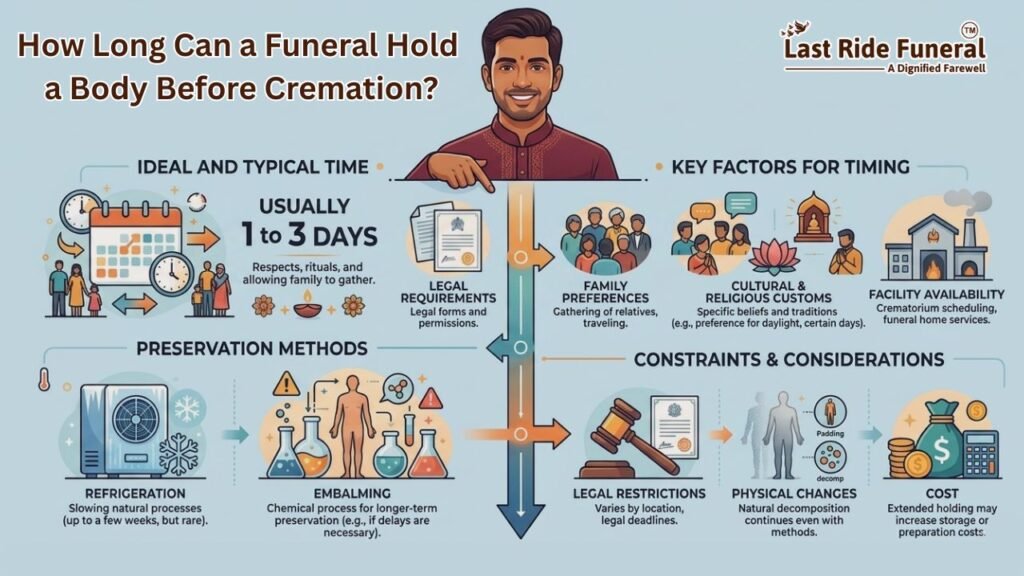 Funeral Hold a Body Before Cremation