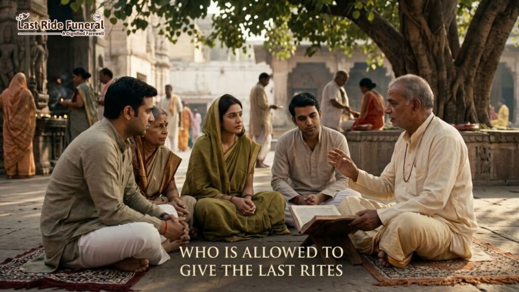 Allowed to Give the Last Rites