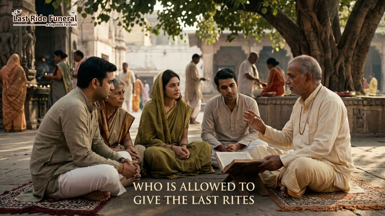 Allowed to Give the Last Rites