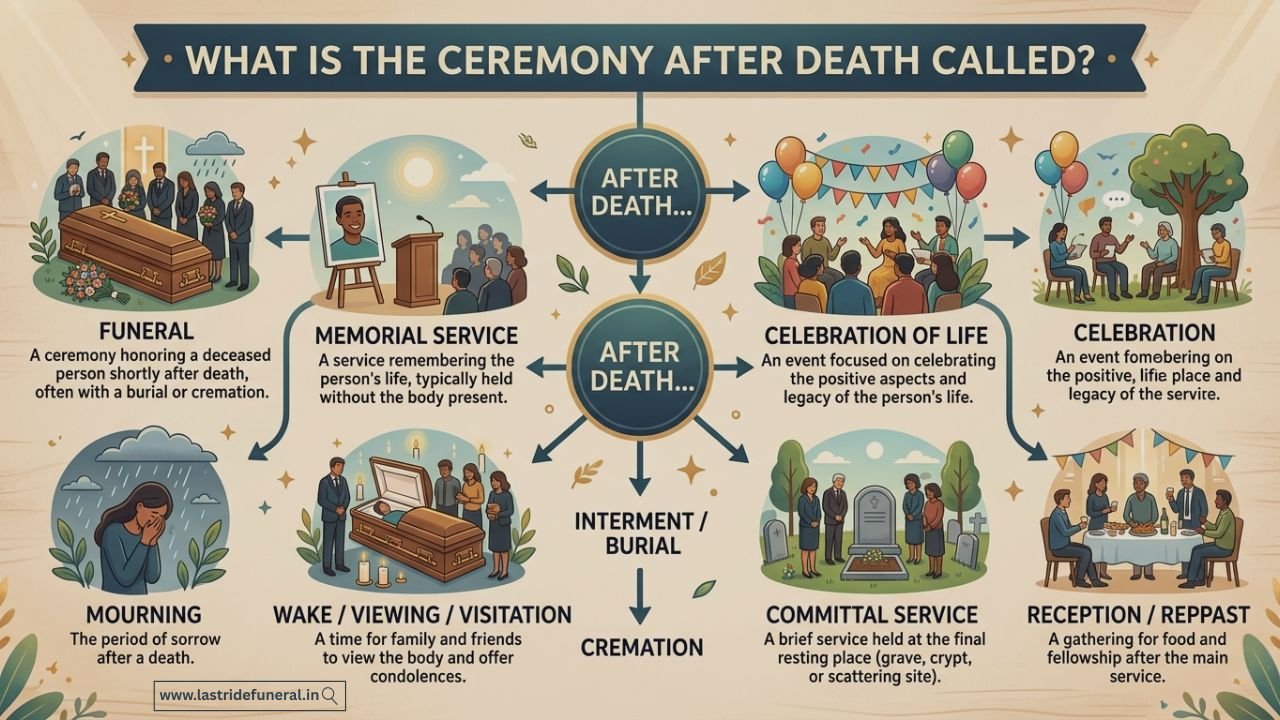 Ceremony After Death Called