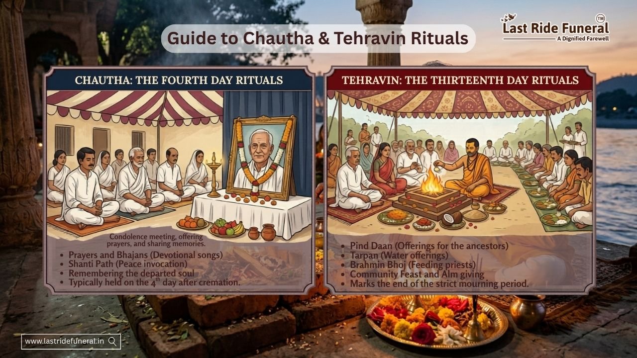 Chautha & Tehravin Rituals