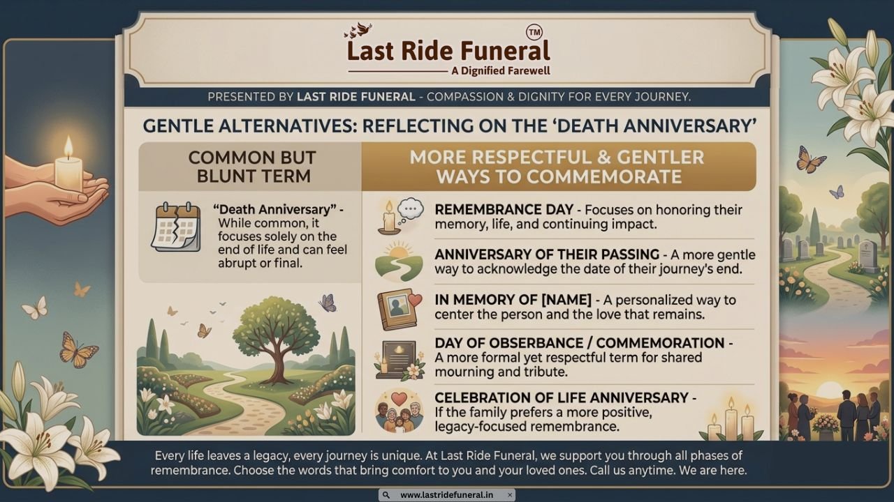 Correct Way to Say Death Anniversary