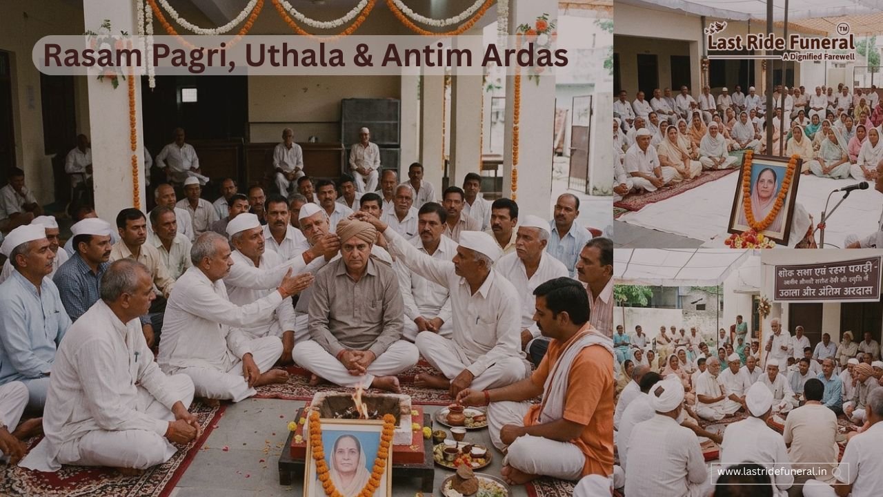 Rasam Pagri, Uthala & Antim Ardas