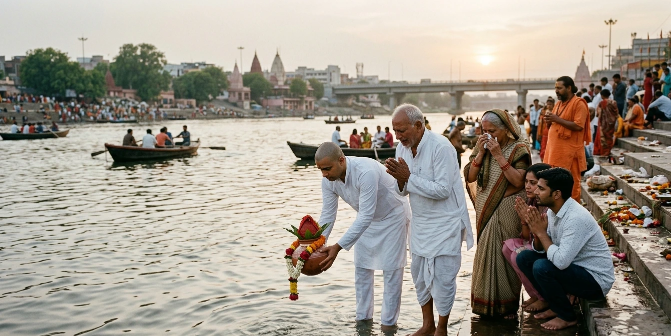 Asthi Visarjan in Delhi NCR