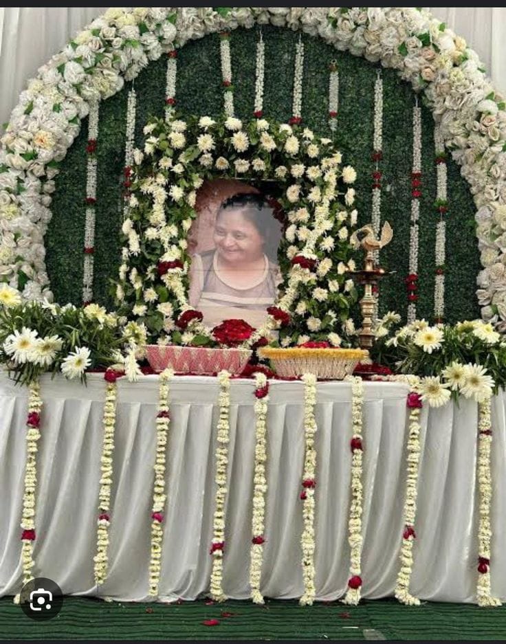 Prayer Hall Decoration Services by last ride funeral    